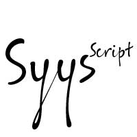 Шрифт ALS SyysScript