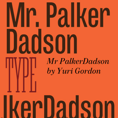 Шрифт Mr Palker Dadson