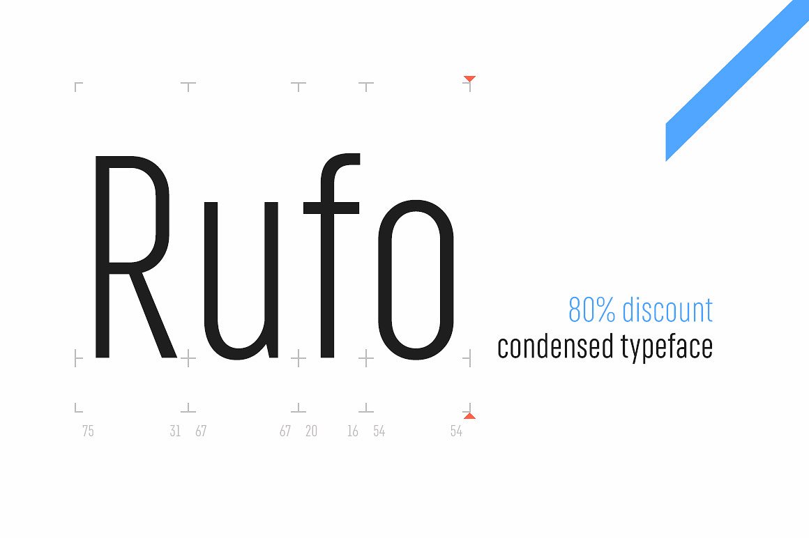 Шрифт RF Rufo