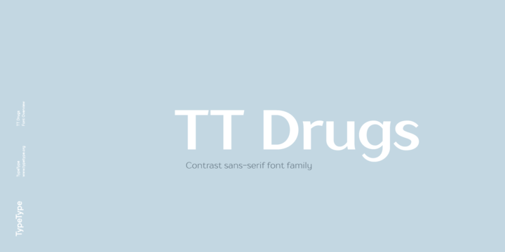 Шрифт TT Drugs