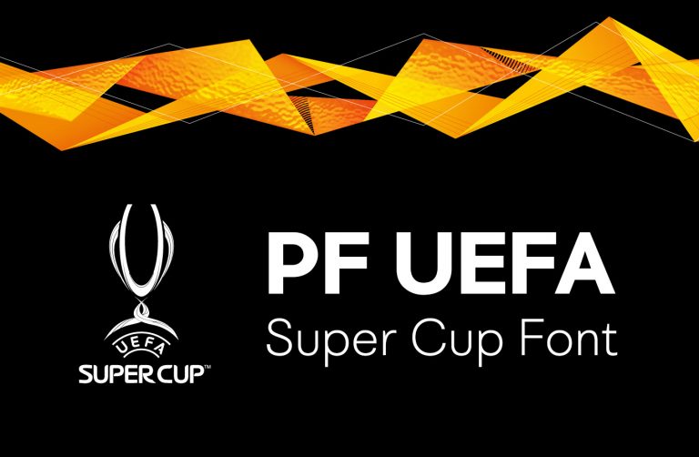 Шрифт UEFA Supercup