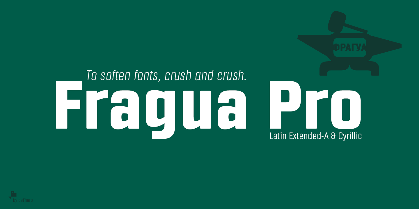 Шрифт Fragua Pro