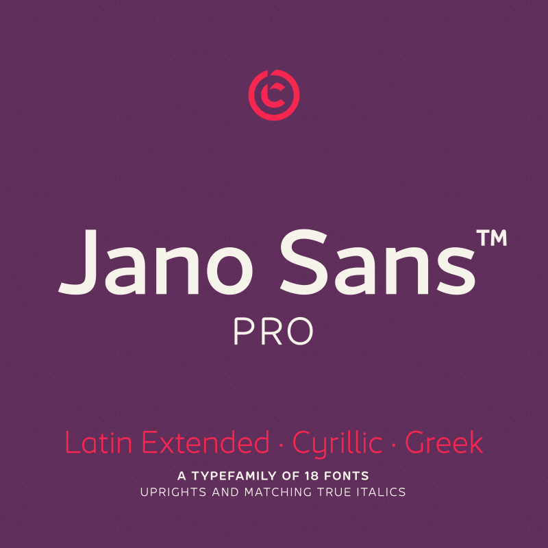 Шрифт Jano Sans Pro