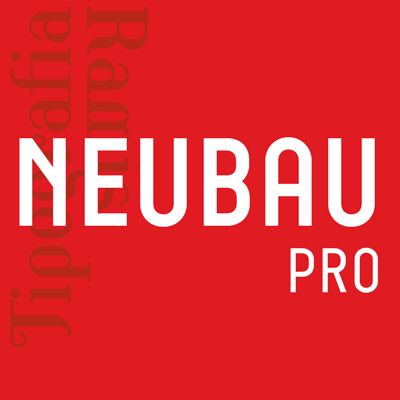 Шрифт Neubau Pro