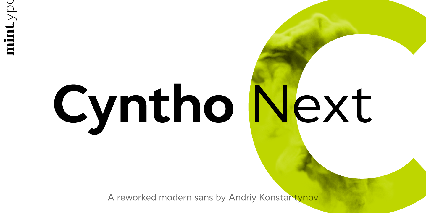 Шрифт Cyntho Next
