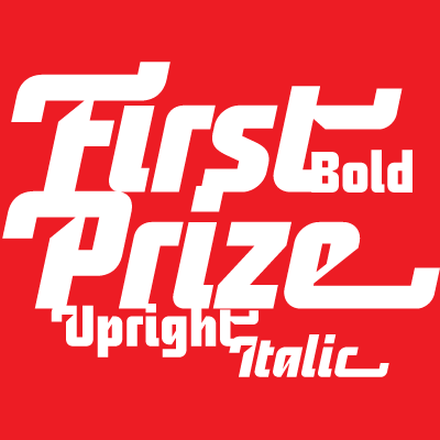 Шрифт First Prize