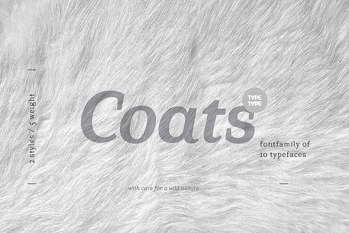 Шрифт TT Coats