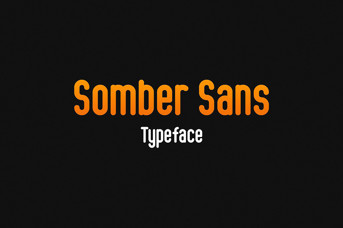 Шрифт Somber Sans