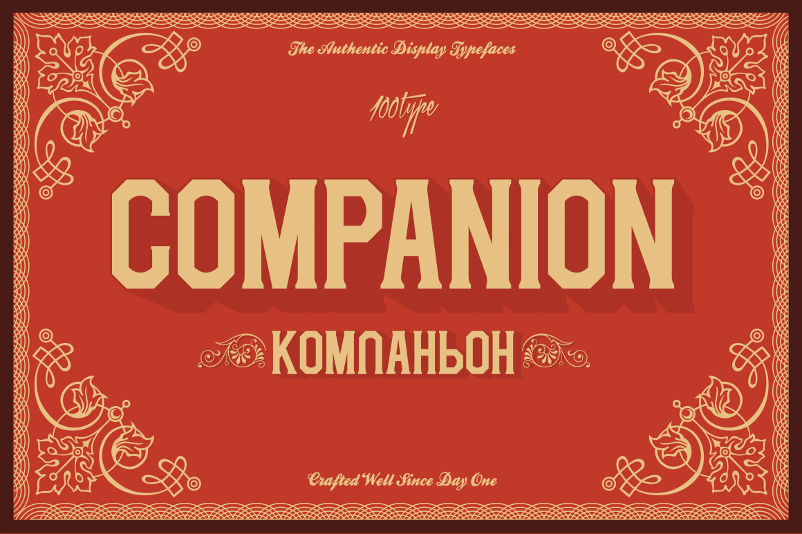 Шрифт Companion League