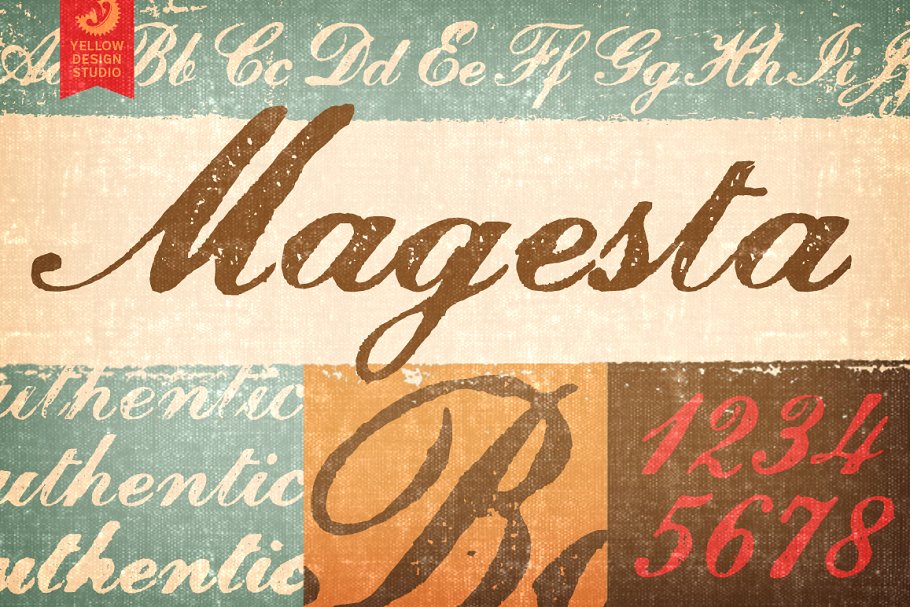 Шрифт Magesta Script
