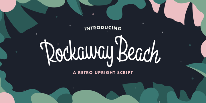 Шрифт Rockaway Beach