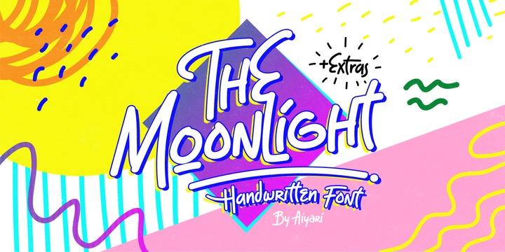 Шрифт The Moonlight