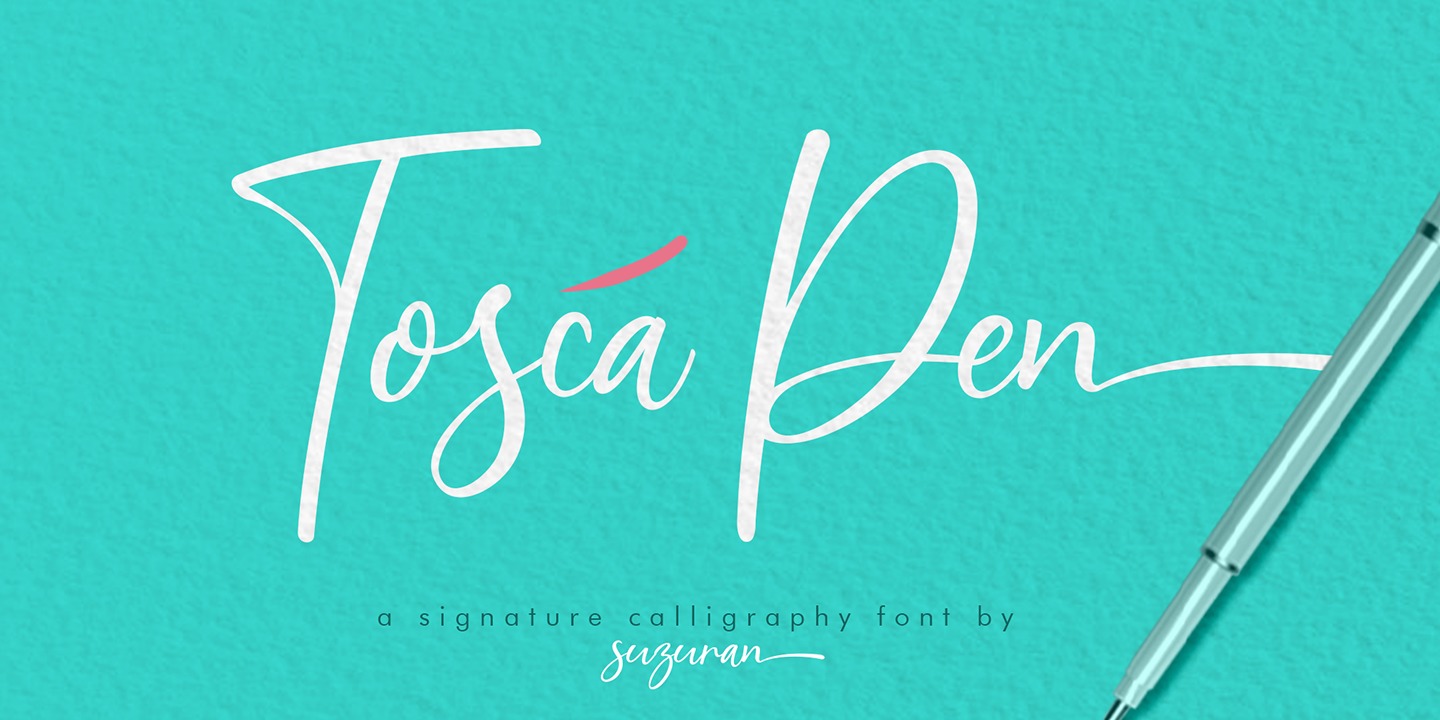 Шрифт Tosca Pen