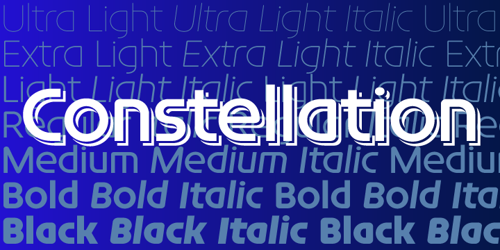 Шрифт Constellation TL Pro