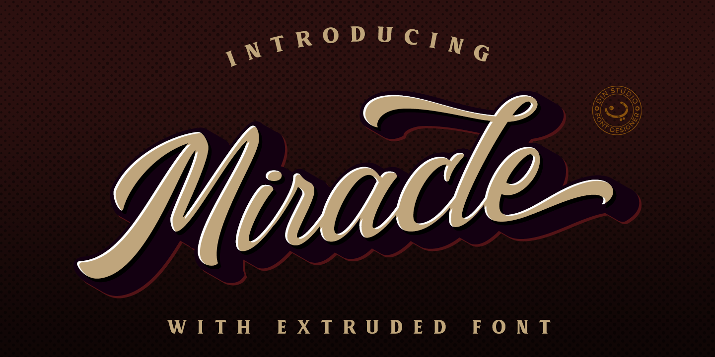 Шрифт Miracle
