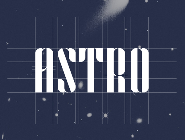 Шрифт Astro