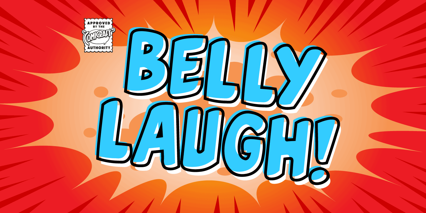 Шрифт CC Belly Laugh