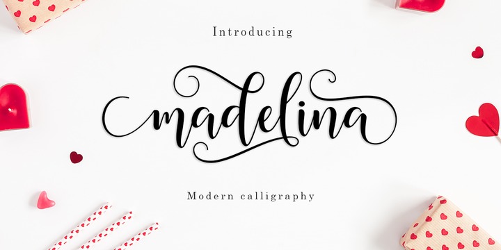 Шрифт Madelina Script