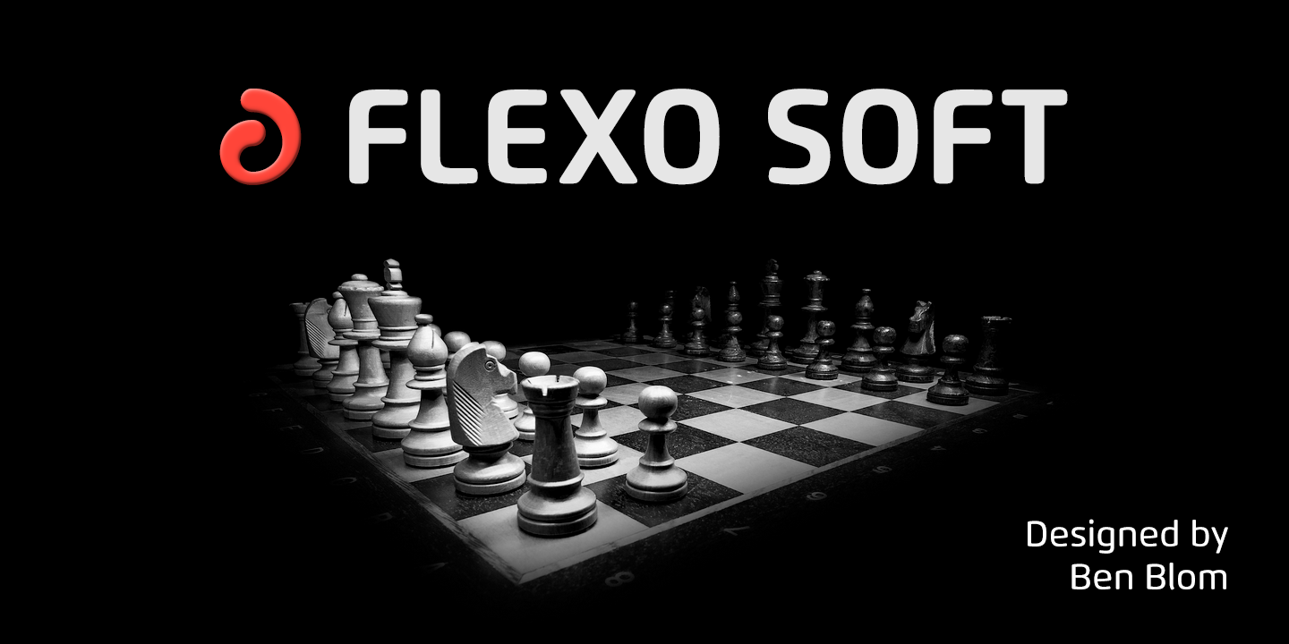 Шрифт Flexo Soft