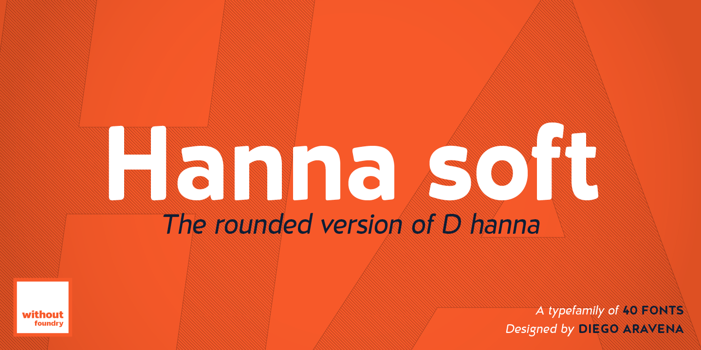 Шрифт D Hanna Soft