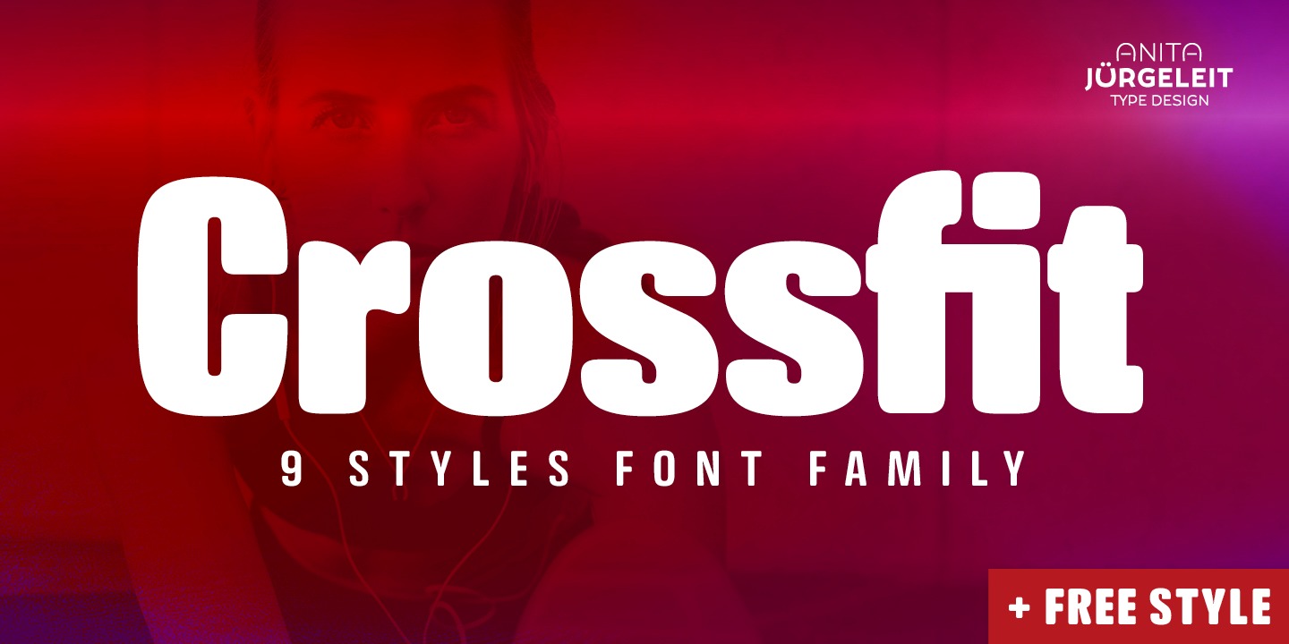 Шрифт Crossfit