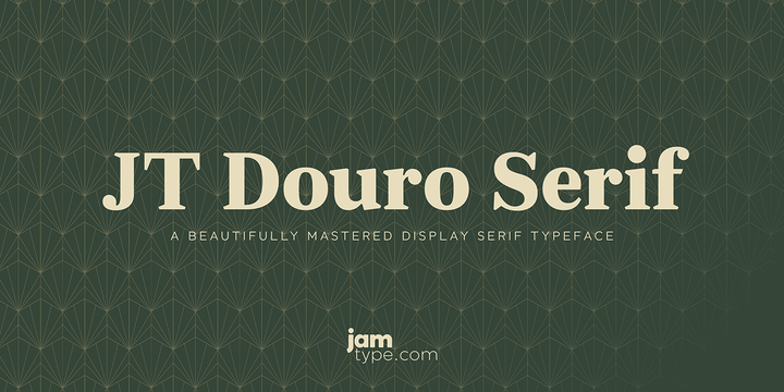 Шрифт JT Douro Serif