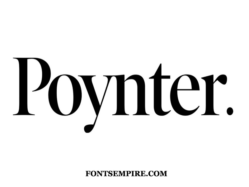 Шрифт Poynter