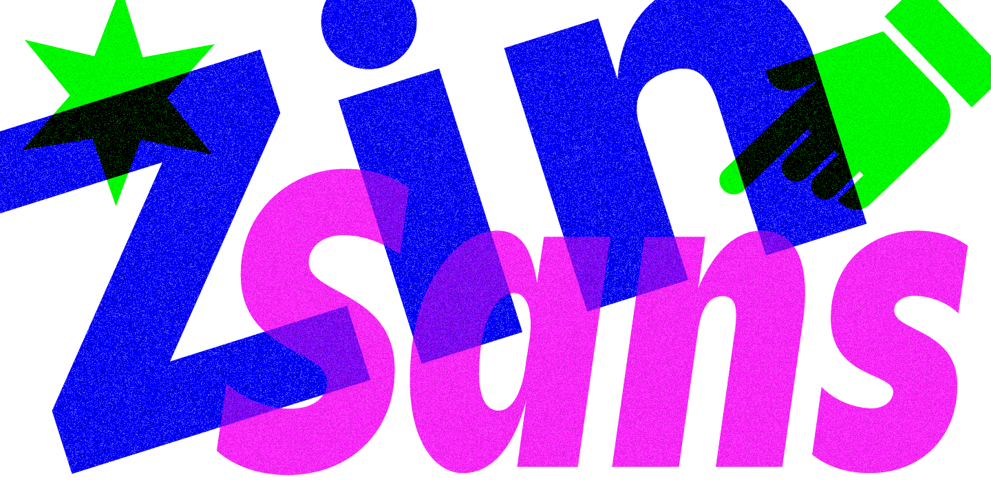 Шрифт Zin Sans