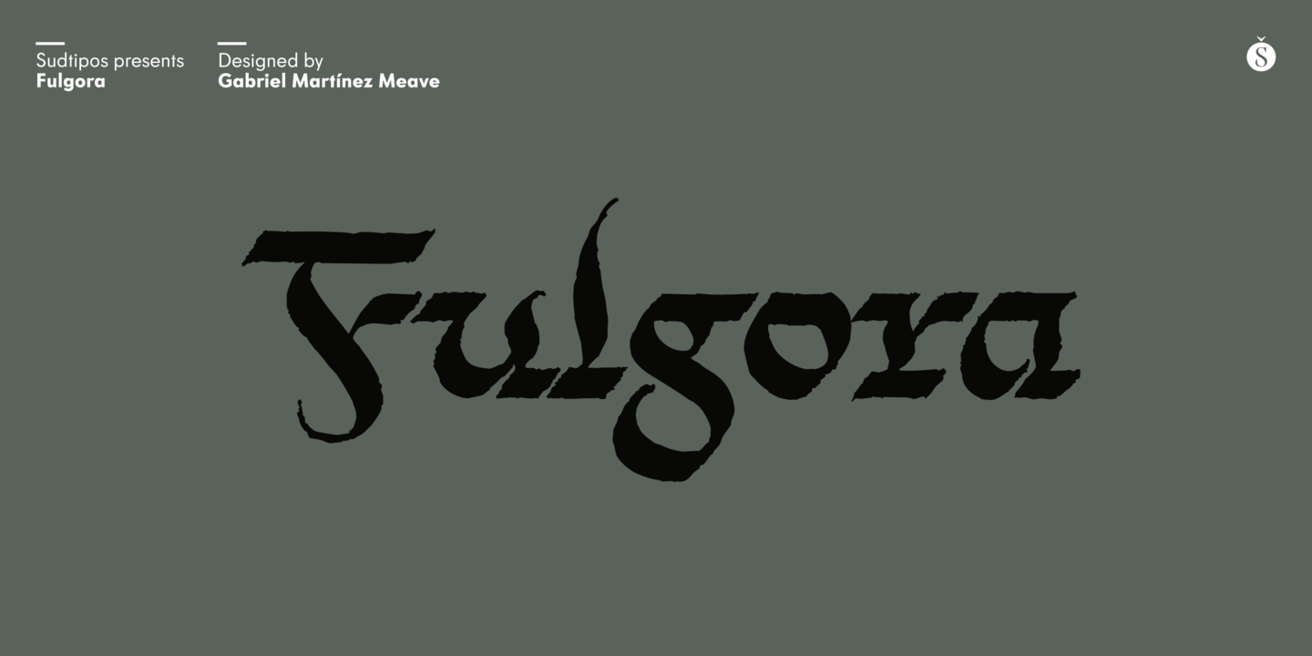 Шрифт Fulgora