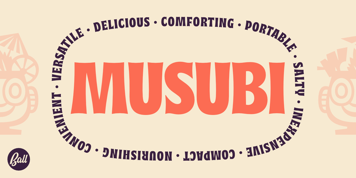 Шрифт Musubi