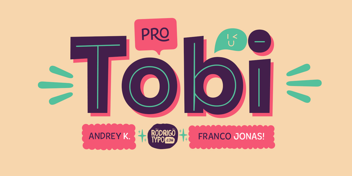 Шрифт Tobi Pro