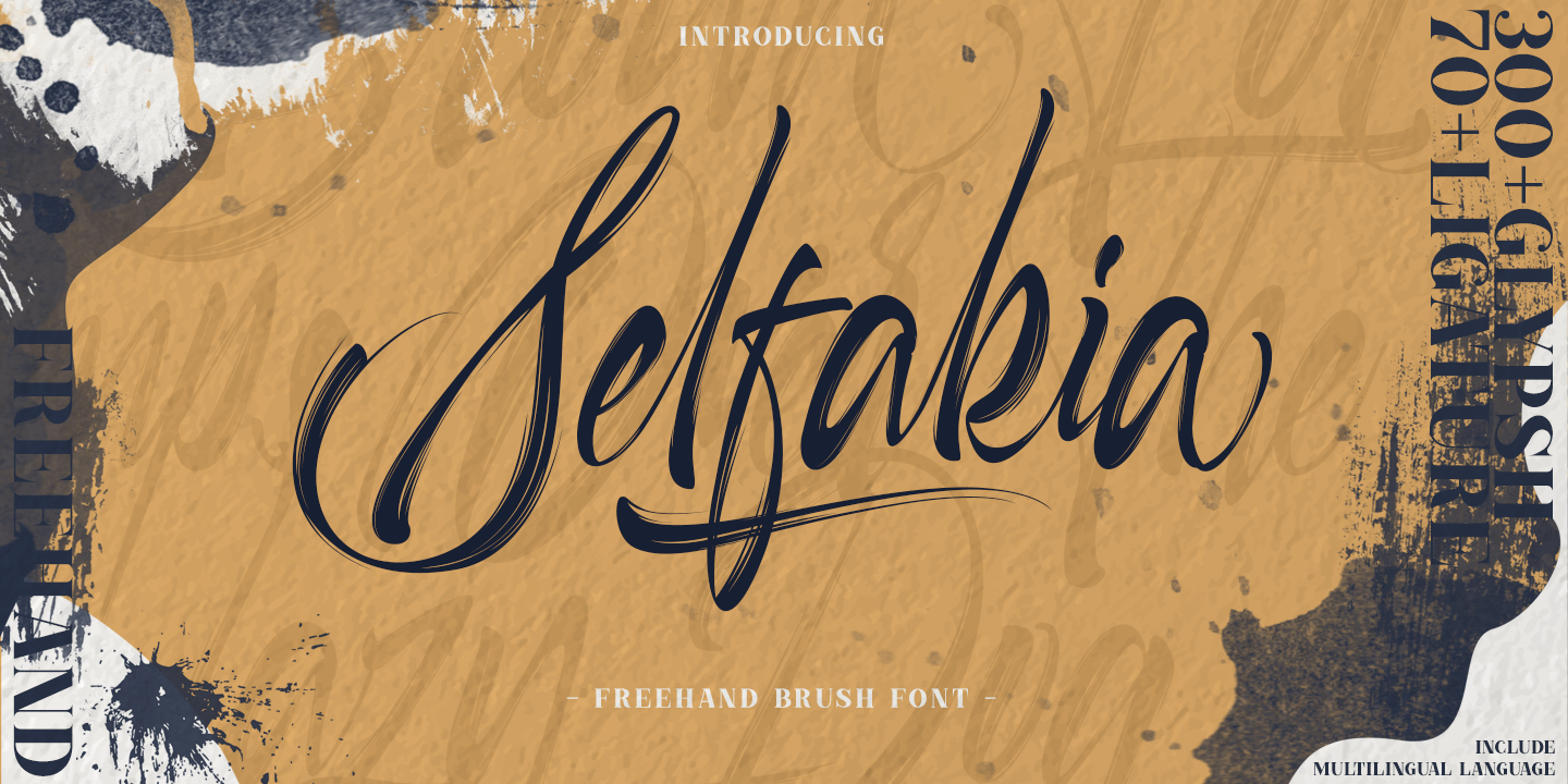 Шрифт Selfakia