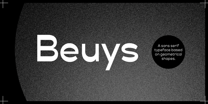 Шрифт Beuys