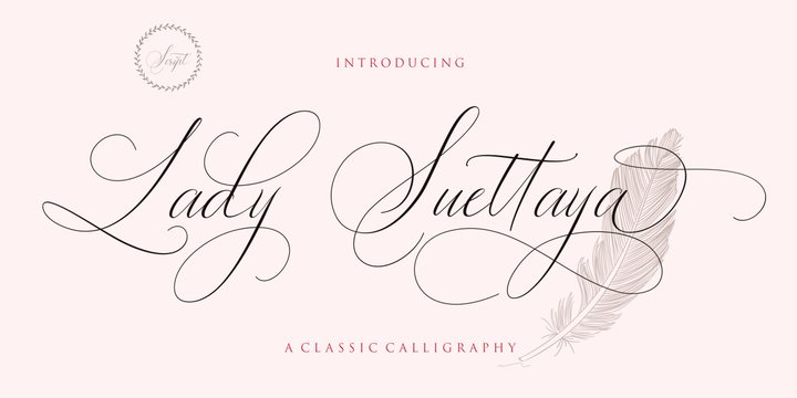 Шрифт Lady Suettaya