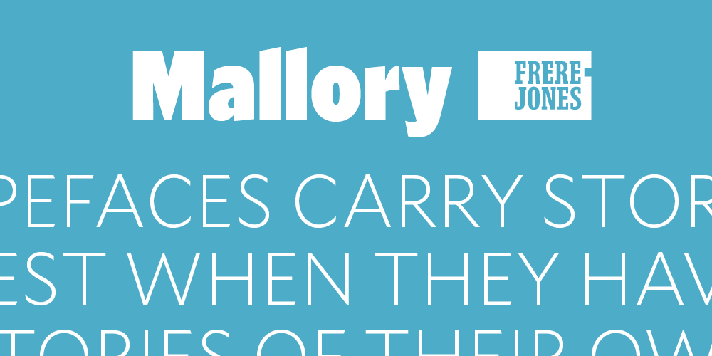 Шрифт Mallory Narrow