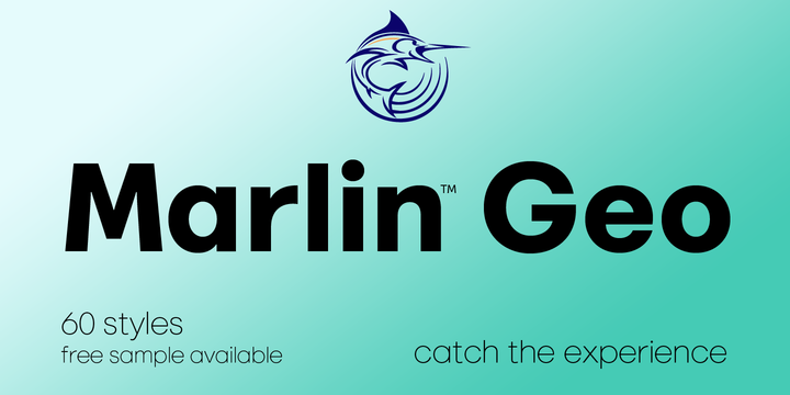 Шрифт Marlin Geo SQ