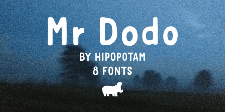 Шрифт Mr Dodo