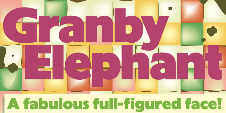 Шрифт Granby Elephant Pro