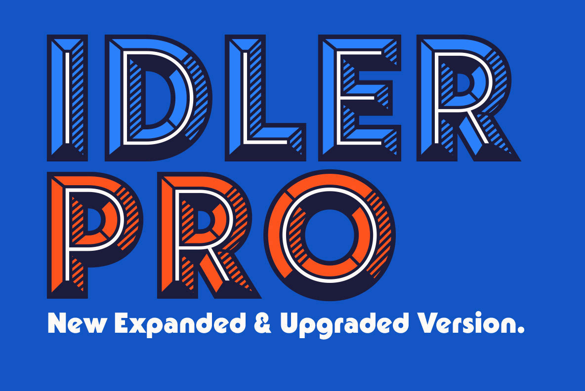 Шрифт Idler Pro