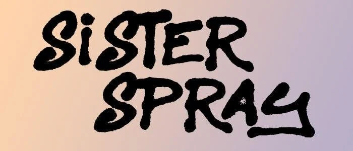 Шрифт Sister Spray