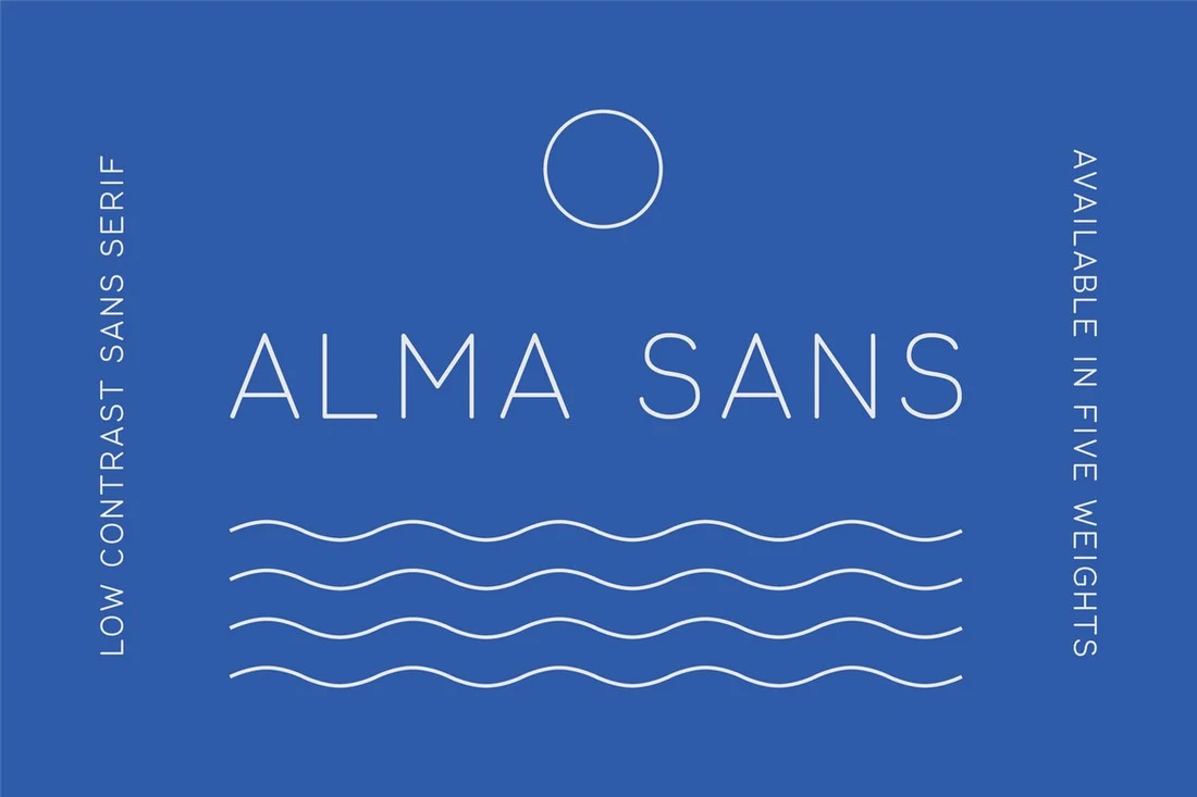 Шрифт Alma Sans