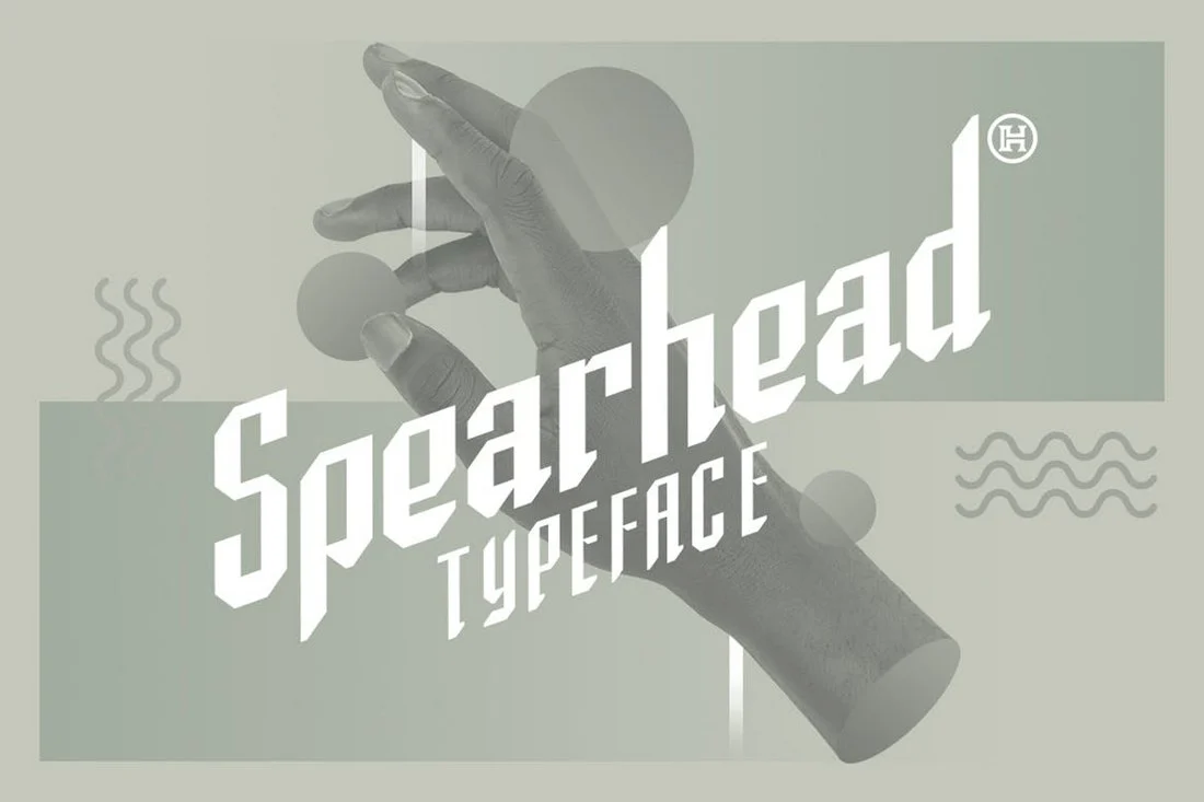 Шрифт Spearhead