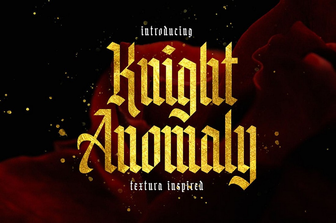 Шрифт Knight Anomaly