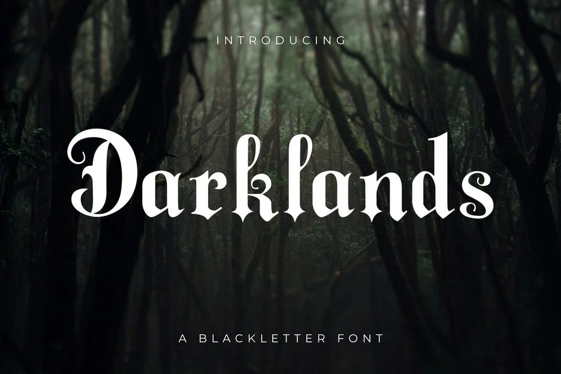 Шрифт Darklands