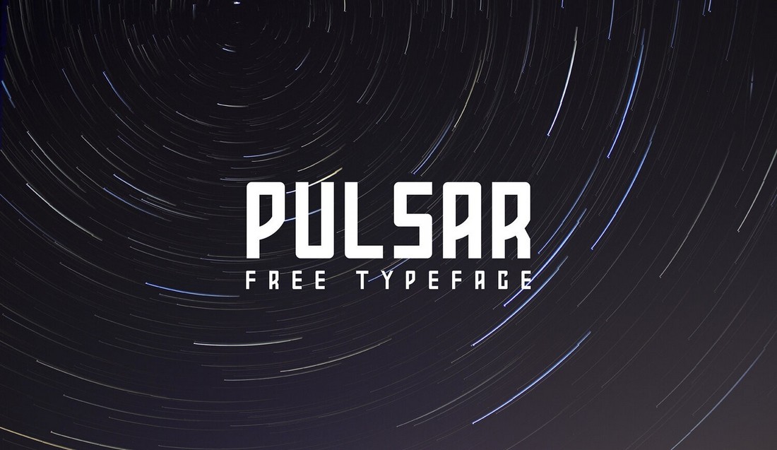 Шрифт Pulsar