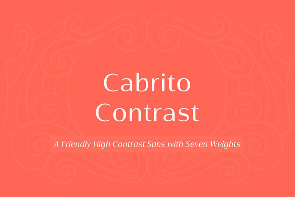 Шрифт Cabrito Contrast
