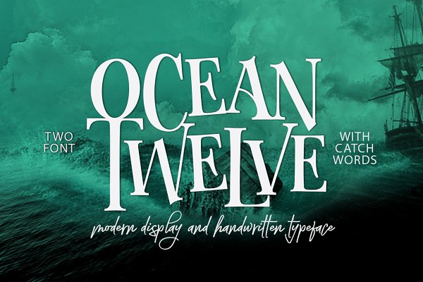 Шрифт Ocean Twelve