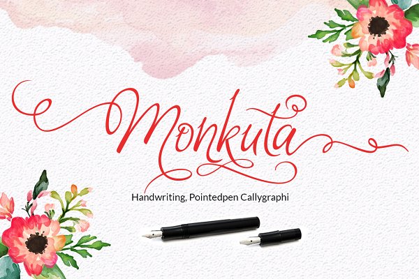 Шрифт Monkuta