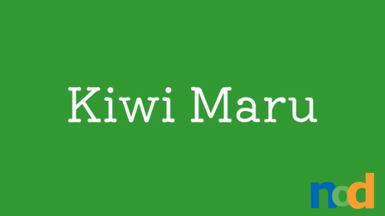 Шрифт Kiwi Maru
