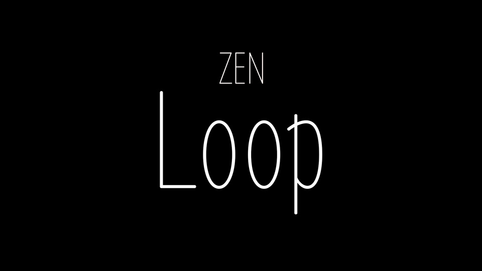 Шрифт Zen Loop